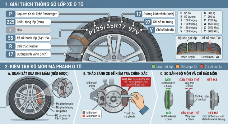 Bảo Trì Ô Tô: Danh Sách Những Phụ Tùng Nên Thay Định Kỳ Để Xe Luôn Bền Bỉ
