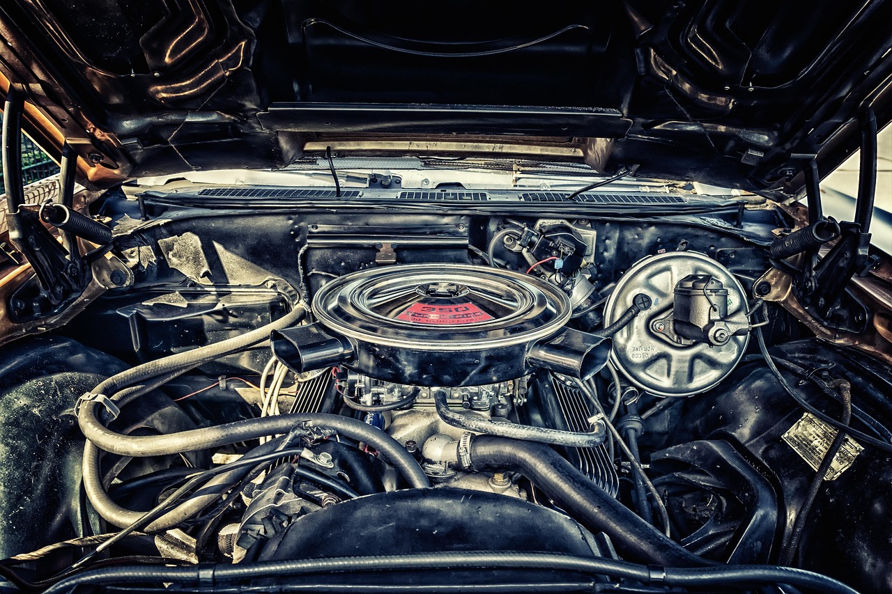 engine, air filter, engine compartment, car, antique car, technology, metallic, american, classic, machine, automobile, old, car wallpapers, chevrolet, chevrolet malibu, auto parts